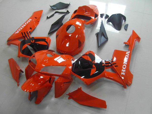 2005-2006 Orange Black Honda CBR600RR Replacement Fairings UK Factory 2005-2006 Orange Black Honda CBR600RR Replacement Fairings UK Factory