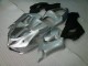 2005-2006 Silver Black Kawasaki ZX6R Motorcycle Fairing Kit UK Factory