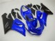 2005-2006 Blue Kawasaki ZX6R Bike Fairings UK Factory