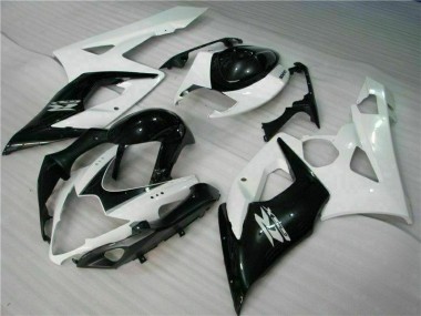 2005-2006 White Black Suzuki GSXR 1000 K5 Motorcycle Fairings MF1788 UK Factory