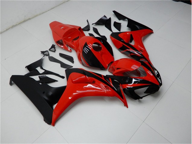 2006-2007 Red Black Honda CBR1000RR Motorbike Fairing UK Factory 2006-2007 Red Black Honda CBR1000RR Motorbike Fairing UK Factory