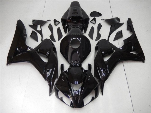 2006-2007 Glossy Black Honda CBR1000RR Motor Bike Fairings UK Factory 2006-2007 Glossy Black Honda CBR1000RR Motor Bike Fairings UK Factory