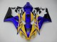 2006-2007 Yellow Blue Honda CBR1000RR Replacement Motorcycle Fairings UK Factory 2006-2007 Yellow Blue Honda CBR1000RR Replacement Motorcycle Fairings UK Factory