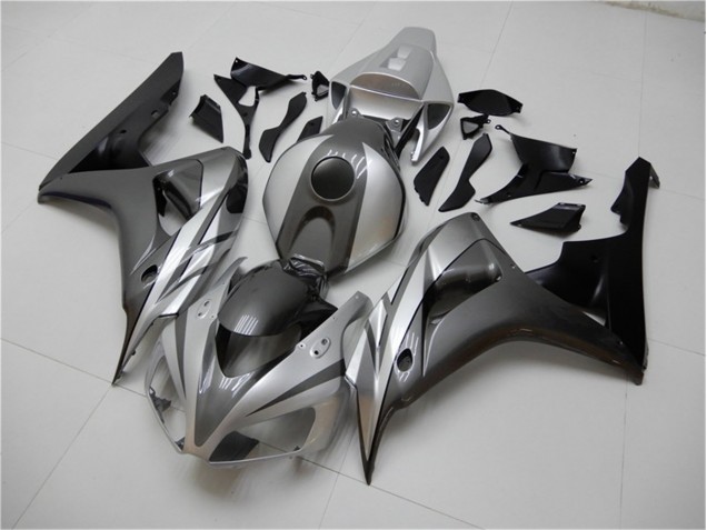 2006-2007 Black Silver Grey Honda CBR1000RR Motorcycle Bodywork UK Factory 2006-2007 Black Silver Grey Honda CBR1000RR Motorcycle Bodywork UK Factory