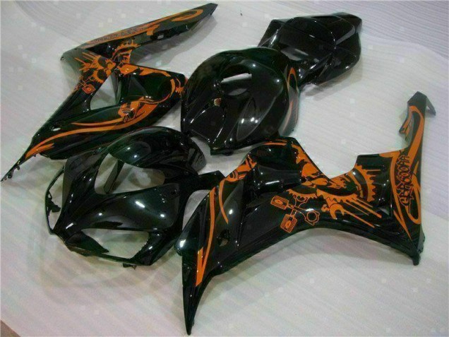 2006-2007 Brown Black Honda CBR1000RR Motorbike Fairing Kits UK Factory 2006-2007 Brown Black Honda CBR1000RR Motorbike Fairing Kits UK Factory