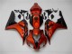 2006-2007 Orange Black Honda CBR1000RR Motorcycle Fairings Kit UK Factory 2006-2007 Orange Black Honda CBR1000RR Motorcycle Fairings Kit UK Factory