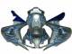 2006-2007 Blue Flame Silver Honda CBR1000RR Motorcycle Fairing Kits UK Factory 2006-2007 Blue Flame Silver Honda CBR1000RR Motorcycle Fairing Kits UK Factory