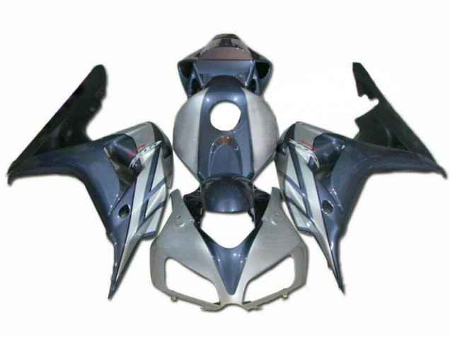 2006-2007 Silver Honda CBR1000RR Motorcycle Fairing Kit UK Factory 2006-2007 Silver Honda CBR1000RR Motorcycle Fairing Kit UK Factory