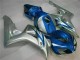 2006-2007 Blue Silver Honda CBR1000RR Motorcycle Fairings Kits UK Factory 2006-2007 Blue Silver Honda CBR1000RR Motorcycle Fairings Kits UK Factory