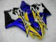 2006-2007 Blue Yellow Honda CBR1000RR Motorcycle Replacement Fairings UK Factory