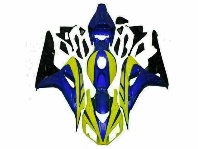 2006-2007 Blue Yellow Honda CBR1000RR Motorcycle Replacement Fairings UK Factory