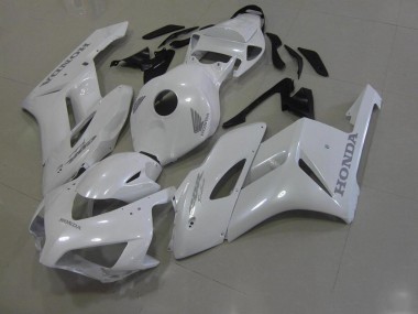 2006-2007 White with Silver Decals Honda CBR1000RR Motorcycle Fairings MF3214 UK Factory