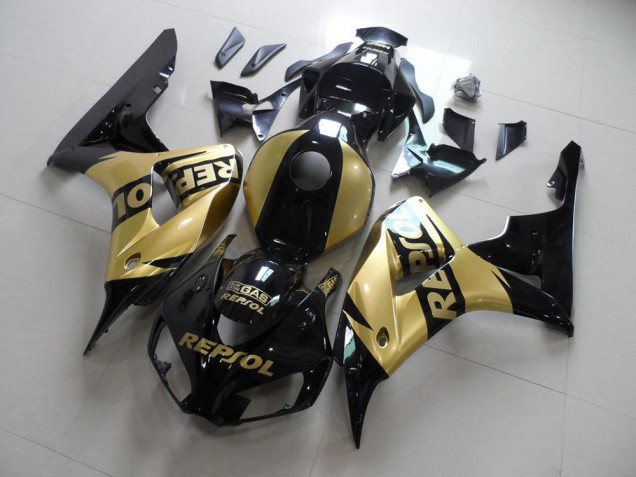 2006-2007 Gold Repsol Honda CBR1000RR Moto Fairings UK Factory 2006-2007 Gold Repsol Honda CBR1000RR Moto Fairings UK Factory