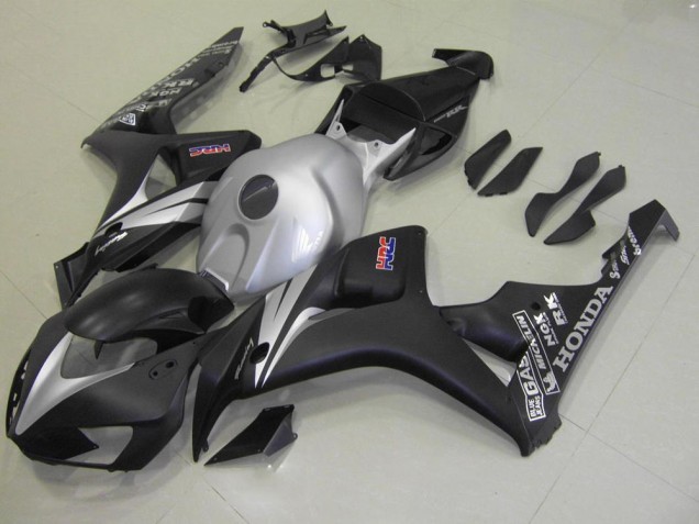 2006-2007 Matte Black Silver Honda CBR1000RR Motorcycle Fairing Kit UK Factory 2006-2007 Matte Black Silver Honda CBR1000RR Motorcycle Fairing Kit UK Factory