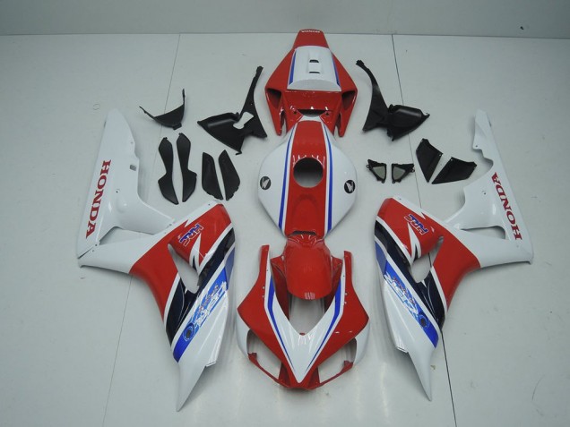 2006-2007 Red White Blue HRC Honda CBR1000RR Motorcycle Replacement Fairings UK Factory 2006-2007 Red White Blue HRC Honda CBR1000RR Motorcycle Replacement Fairings UK Factory