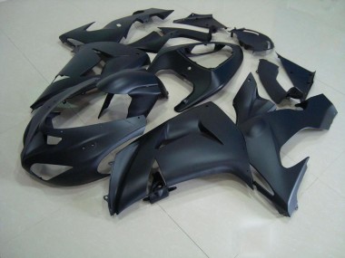 2006-2007 Matte Black Kawasaki Ninja ZX10R Motorcycle Fairings MF3742 UK Factory