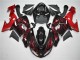 2006-2007 Red Flame Kawasaki ZX10R Motorcycle Fairings Kit UK Factory 2006-2007 Red Flame Kawasaki ZX10R Motorcycle Fairings Kit UK Factory