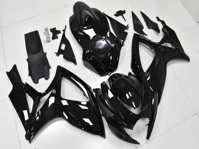 2006-2007 Glossy Black Suzuki GSXR 600/750 Bike Fairing UK Factory 2006-2007 Glossy Black Suzuki GSXR 600/750 Bike Fairing UK Factory