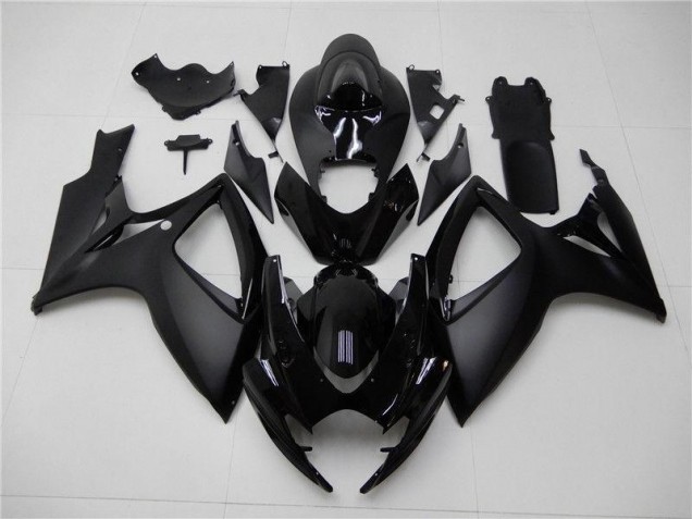 2006-2007 Matte Black Suzuki GSXR 600/750 Bike Fairings UK Factory 2006-2007 Matte Black Suzuki GSXR 600/750 Bike Fairings UK Factory