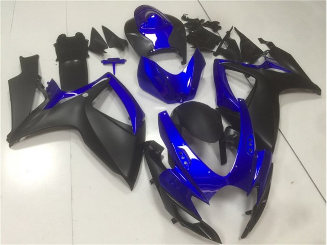 2006-2007 Black Blue Suzuki GSXR 600/750 Motorbike Fairing Kits & Bodywork UK Factory 2006-2007 Black Blue Suzuki GSXR 600/750 Motorbike Fairing Kits & Bodywork UK Factory