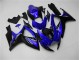 2006-2007 Blue Black Suzuki GSXR 600/750 Replacement Fairings & Bodywork UK Factory 2006-2007 Blue Black Suzuki GSXR 600/750 Replacement Fairings & Bodywork UK Factory
