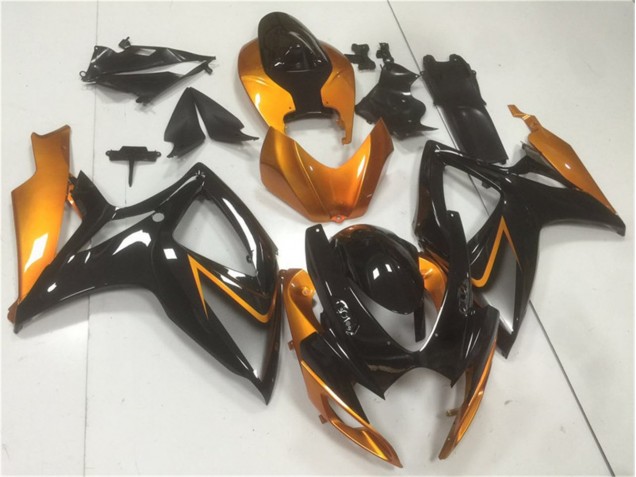 2006-2007 Black Orange Suzuki GSXR 600/750 Motor Fairings UK Factory 2006-2007 Black Orange Suzuki GSXR 600/750 Motor Fairings UK Factory