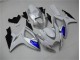 2006-2007 White Blue Suzuki GSXR 600/750 Motorcylce Fairings UK Factory 2006-2007 White Blue Suzuki GSXR 600/750 Motorcylce Fairings UK Factory