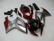2006-2007 Red Silver Suzuki GSXR 600/750 Bike Fairing Kit UK Factory 2006-2007 Red Silver Suzuki GSXR 600/750 Bike Fairing Kit UK Factory