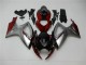 2006-2007 Red Silver Suzuki GSXR 600/750 Bike Fairing Kit UK Factory 2006-2007 Red Silver Suzuki GSXR 600/750 Bike Fairing Kit UK Factory