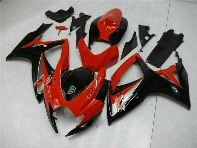 2006-2007 Red Suzuki GSXR 600/750 Bike Fairing Kit UK Factory 2006-2007 Red Suzuki GSXR 600/750 Bike Fairing Kit UK Factory