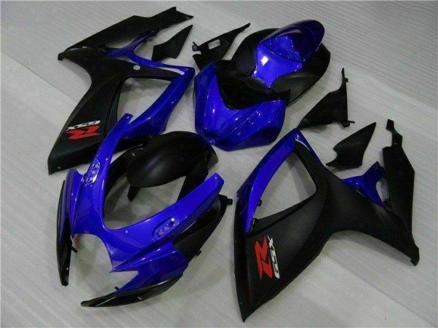 2006-2007 Blue Black Suzuki GSXR 600/750 Motorbike Fairing Kits UK Factory 2006-2007 Blue Black Suzuki GSXR 600/750 Motorbike Fairing Kits UK Factory