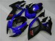 2006-2007 Blue Black Suzuki GSXR 600/750 Motorbike Fairing Kits UK Factory 2006-2007 Blue Black Suzuki GSXR 600/750 Motorbike Fairing Kits UK Factory