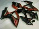 2006-2007 Black Red Suzuki GSXR 600/750 Motorcycle Fairing Kits UK Factory 2006-2007 Black Red Suzuki GSXR 600/750 Motorcycle Fairing Kits UK Factory