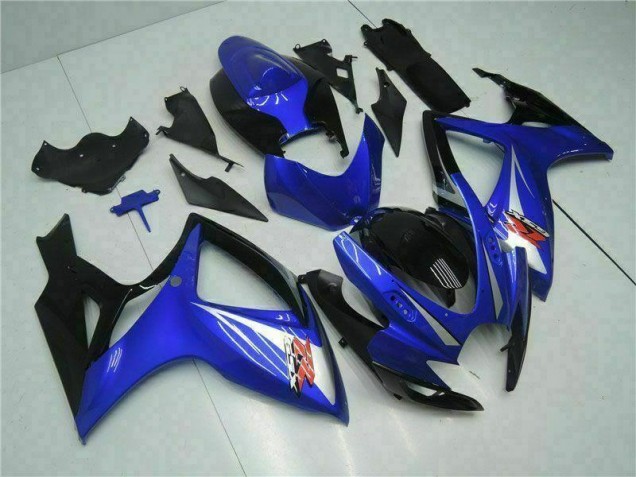 2006-2007 Blue Suzuki GSXR 600/750 Bike Fairings UK Factory 2006-2007 Blue Suzuki GSXR 600/750 Bike Fairings UK Factory