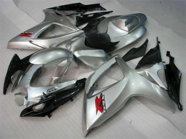 2006-2007 Silver Suzuki GSXR 600/750 Motorcyle Fairings UK Factory