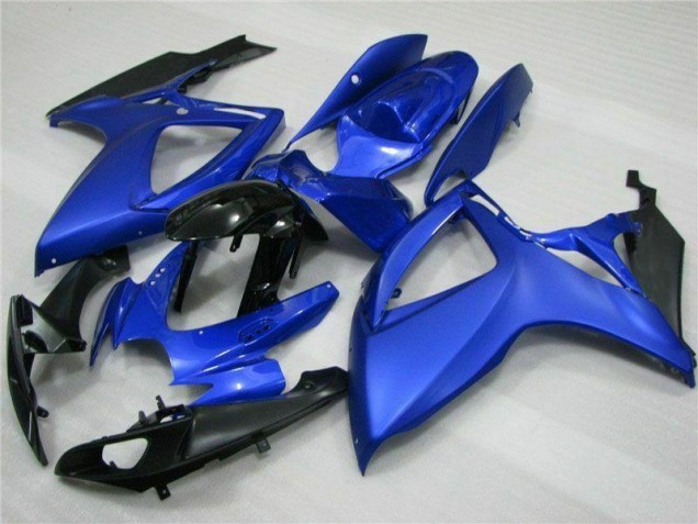 2006-2007 Blue Black Suzuki GSXR 600/750 Full Replacement Fairings & Bodywork UK Factory 2006-2007 Blue Black Suzuki GSXR 600/750 Full Replacement Fairings & Bodywork UK Factory