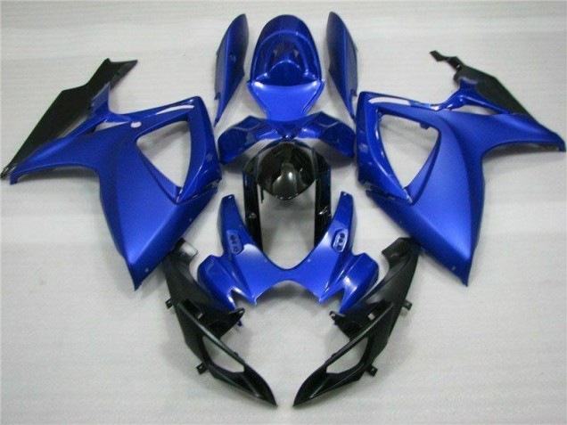 2006-2007 Blue Black Suzuki GSXR 600/750 Full Replacement Fairings & Bodywork UK Factory 2006-2007 Blue Black Suzuki GSXR 600/750 Full Replacement Fairings & Bodywork UK Factory
