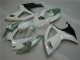 2006-2007 White Silver Suzuki GSXR 600/750 Motorcycle Fairings Kit UK Factory 2006-2007 White Silver Suzuki GSXR 600/750 Motorcycle Fairings Kit UK Factory