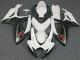 2006-2007 White Suzuki GSXR 600/750 Motorcycle Fairing Kits UK Factory 2006-2007 White Suzuki GSXR 600/750 Motorcycle Fairing Kits UK Factory
