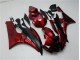 2006-2007 Red Black Yamaha YZF R6 Bike Fairings UK Factory 2006-2007 Red Black Yamaha YZF R6 Bike Fairings UK Factory