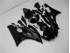 2006-2007 Glossy Matte Black Yamaha YZF R6 Motor Bike Fairings UK Factory 2006-2007 Glossy Matte Black Yamaha YZF R6 Motor Bike Fairings UK Factory
