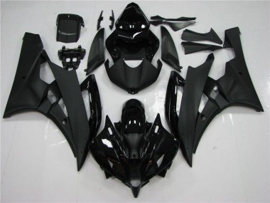 2006-2007 Black Yamaha YZF R6 Motorcycle Bodywork UK Factory