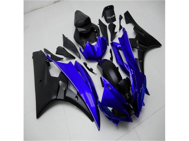 2006-2007 Blue Black Yamaha YZF R6 Motorcycle Replacement Fairings & Bodywork UK Factory 2006-2007 Blue Black Yamaha YZF R6 Motorcycle Replacement Fairings & Bodywork UK Factory