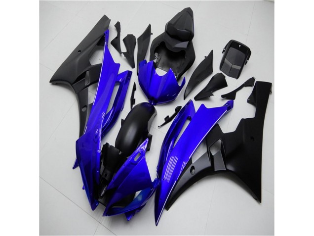2006-2007 Blue Black Yamaha YZF R6 Motorcycle Replacement Fairings & Bodywork UK Factory 2006-2007 Blue Black Yamaha YZF R6 Motorcycle Replacement Fairings & Bodywork UK Factory
