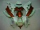2006-2007 White Brown Yamaha YZF R6 Motorcylce Fairings UK Factory 2006-2007 White Brown Yamaha YZF R6 Motorcylce Fairings UK Factory