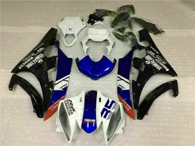 2006-2007 White Yamaha YZF R6 Motorbike Fairing Kits UK Factory 2006-2007 White Yamaha YZF R6 Motorbike Fairing Kits UK Factory