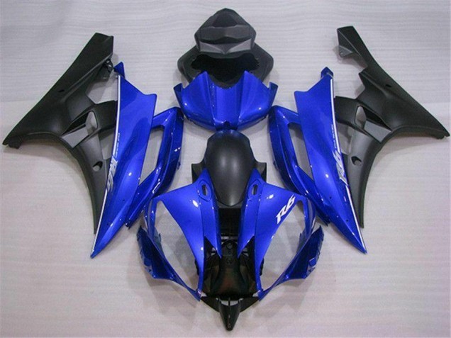 2006-2007 Blue Black Yamaha YZF R6 Motor Fairings UK Factory 2006-2007 Blue Black Yamaha YZF R6 Motor Fairings UK Factory