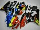 2006-2007 Yellow Blue Red Yamaha YZF R6 Motorcycle Fairings Kit UK Factory 2006-2007 Yellow Blue Red Yamaha YZF R6 Motorcycle Fairings Kit UK Factory