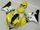 2006-2007 Yellow White Black Yamaha YZF R6 Motorcylce Fairings UK Factory 2006-2007 Yellow White Black Yamaha YZF R6 Motorcylce Fairings UK Factory