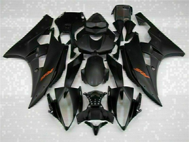 2006-2007 Black Yamaha YZF R6 Motorcycle Fairing UK Factory 2006-2007 Black Yamaha YZF R6 Motorcycle Fairing UK Factory